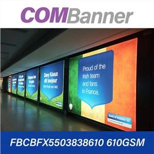 Podsvícené Flex bannery potažené PVC