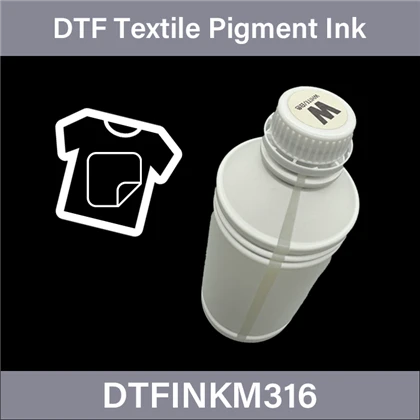 DTF s nízkým sedimentem bílý pigment inkoust